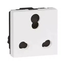Legrand Arteor 6-16 A 2 Modules 3 Pin Socket Shuttered 5734 71-1