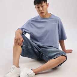 Calvin Klein Jeans Country Blue Comfort Fit T-Shirt-picture-20