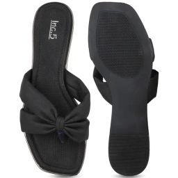 Inc.5 Women's Black Slides image 4