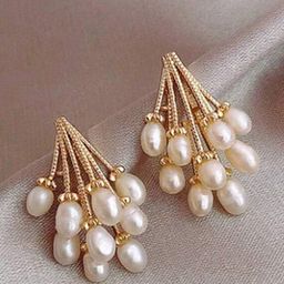 BEYTER Sterling Silver Classic Pearl Drop Earrings-4