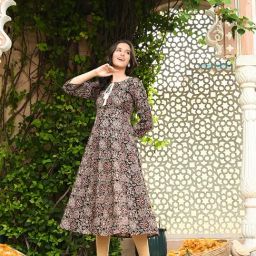 DECKEDUP Multicolor Cotton Printed Kurta-picture-19