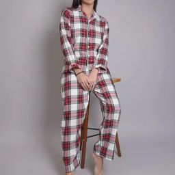 Biglilpeople Multi Checks Night Suits-image-10