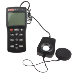 RS PRO Light Meter, 0.01 fc, 0.1 lx to 99990lx, ±0.02 (XY/800 lx % @ Standard Illuminant A Measured), ±3 (EV Model No 1464652 image 3