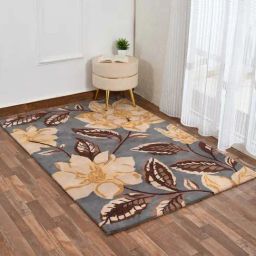Presto Grey Wool Hand Tufted Carpet-image-11