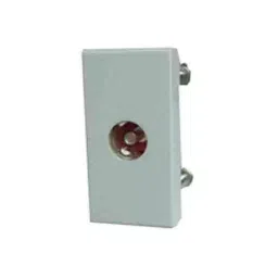 Legrand Arteor Co Axial 1 Module Square White TV Socket 5734 25 (Pack of 20)-20