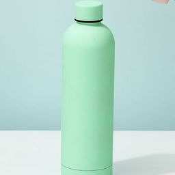 Little Surprise Box LLP Green Single Stainless Steel Colourblocked Water Bottle-29