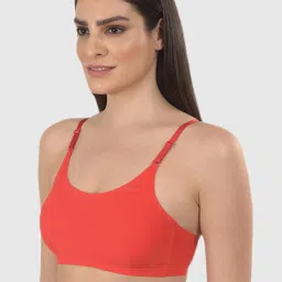 mod & shy Red Solid Lightly Padded Bra image 3