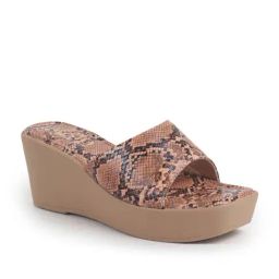 Fausto Women's Tan Casual Wedges-image-68