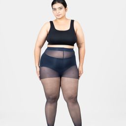Shapercult Thigh-High Sheered Stockings-image-71