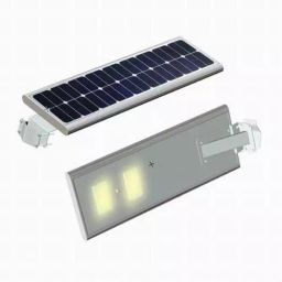 Greenon Solar 12W Street Light with 40Wp Panel 12Ah-12.80V Lithium-ion Battery Suitable for 4m Pole STRL-12W-33