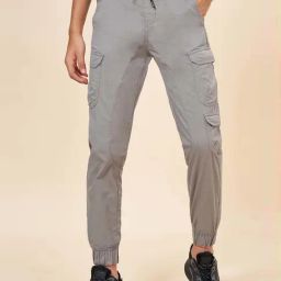 Coolsters by Pantaloons Kids Grey Cotton Regular Fit Joggers-image-96