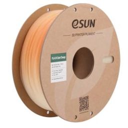 eSUN PLA-UV Color Change filament- 1.75mm- UV change Orange- 1kg/roll- with paper roll-5