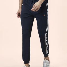 Ajile By Pantaloons Navy Slim Fit Printed Joggers-image-46