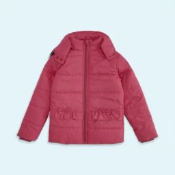 Pantaloons Junior Pink Cotton Regular Fit Full Sleeves Jacket-image-34