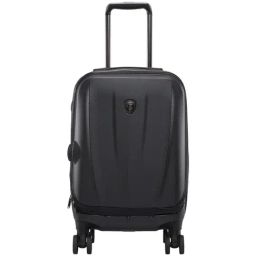 HEYS Vantage Black Solid Hard Cabin Trolley Bag -21 cm-image-71