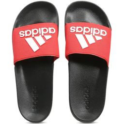 Adidas Men's ADILETTE SHOWER Red Slides-picture-32