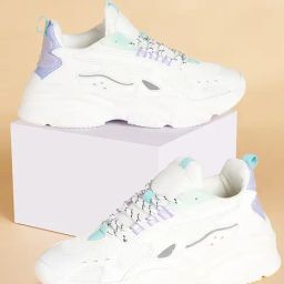 Forever Glam by Pantaloons Women's White Running Shoes-picture-34