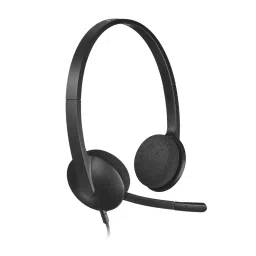 Logitech On Ear Headphone With Mic - H340-25