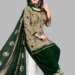 SIMPLYETHNIC Abstract Printed Unstitched Dress Material-picture-35