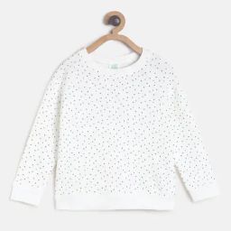 MINIKLUB Kids White Printed Full Sleeves Sweatshirt-image-132