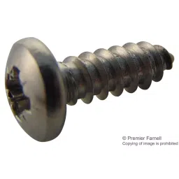 TR FASTENINGS SCREW, POZI PAN, STEEL, A2, #8X1/2,PK100, N80.500 PRA2ABS100- (Pack of 100 Pcs)-17