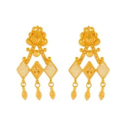 P.C. Chandra Jewellers 22 kt Gold Earrings-picture-3