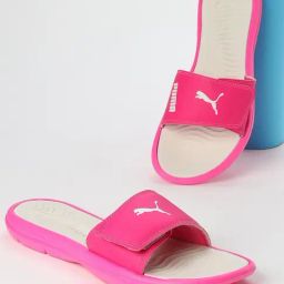 Puma Women's Silvia V3 Pink Slides-image-9