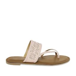 Forever Glam by Pantaloons Women's Pink Toe Ring Sandals-image-67
