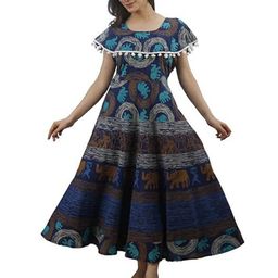 OUTER WEAR AYAM EXPORTS Floral Print Short Dress-image-77
