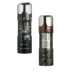 BIRRA Set Of 2 Milano Max & Wild Side Deodorant Body Spray - 200 ml Each image 4