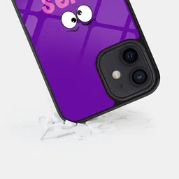 macmerise Conversational Printed iPhone 12 Back Case Mobile Accessories image 2