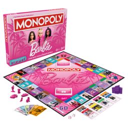 Monopoly: Barbie Edition Board Game With 6 Barbie Theme - Pink-10