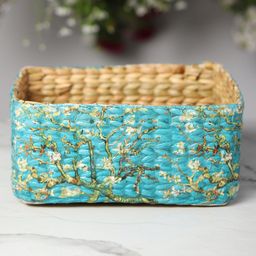 HABEREINDIA Seagrass HABEREINDIA Organiser Tray, Storage Basket (Small)-25