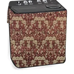 The Furnishing Tree PVC Waterproof Semi Automatic Washing Machine Cover Compatible for Haier 6.8 Kg-image-52
