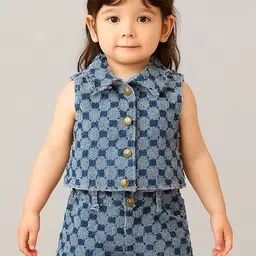 TrendyKid Girls Printed Top with Shorts-picture-2