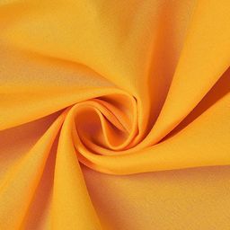 JARS Collections Plain Solid  Double Bedsheet With Two Pillow Covers Made With Pure Microfiber Bedsheet- Yellow image 3