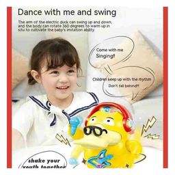 AKN TOYS Dancing and Singing Duck Toy with Light and Action -Color May Vary image 3