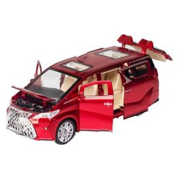 Magicwand 1:32 Scale Die-Cast Metal Alphard with Openable Doors,Pull Back Action,Working Headlights & Tail Lights image 3