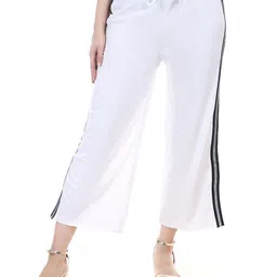 POLLOLOCO Cotton Straight Fit Trousers-image-81