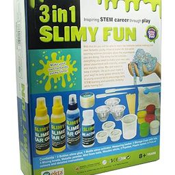 Ekta 3 In 1 Slime Fun Slime Making Kit - Multicolor image 4