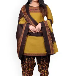 WOWETHNIC Printed Unstitched Dress Material-image-98