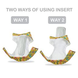 Chinmay Kids Baby Insert Pads Reusable Soft 5 Layers Inserts For Baby Cloth Diaper High Absorbing Washable Liners Set Of 9 - White image 5