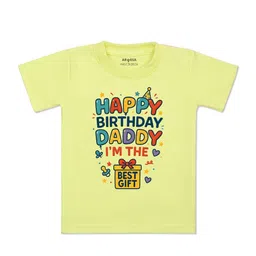 Arvesa Kids Typography Printed Short Sleeves T-shirt-picture-6