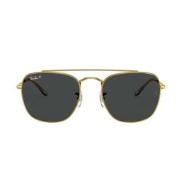 Ray-Ban 0RB3557 Dark Grey Polarized Icons Square Sunglasses - 51 mm-image-15