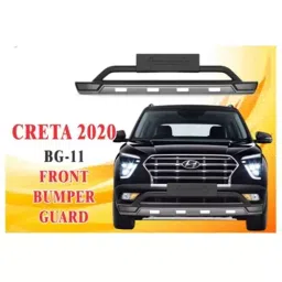 Auto Pearl Bumper Diffuser Reflector ABS Front Compatible For Hyundai Creta 2020, Diffuser11_Creta2020_Front image 3