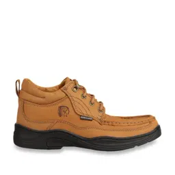 Red Chief Men's Rust  Leather Casual Shoes-image-17