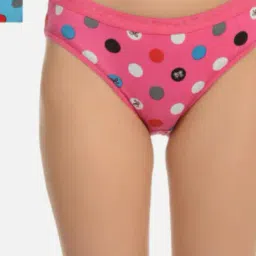 Mod & Shy Multi Polka Dot Print Panties-picture-34
