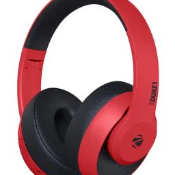 Zebronics Zeb-Duke1 Over The Ear Bluetooth Headphone with Mic (Black/Red)-image-36