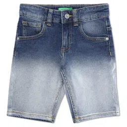 United Colors of Benetton Kids Navy Solid Shorts-picture-43