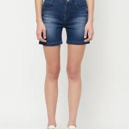 Crimsoune Club Blue Slim Fit Shorts-image-45